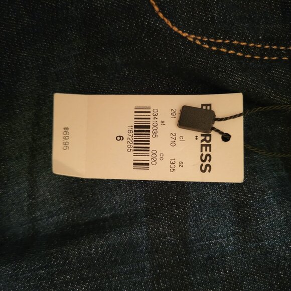 Express Jeans Ankle Legging Dark Blue Denim 6 NWT - Picture 11 of 11